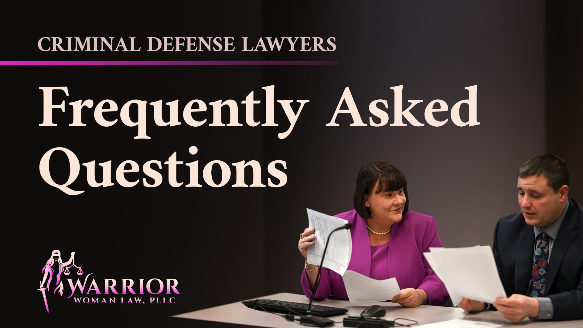 warrior woman criminal defense FAQs - attorney sunshine bradshaw
